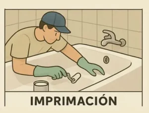 imprimación es el cuarto paso del proceso de enlozado de bañeras en capital federal