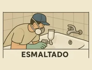 esmaltado es el quinto paso del proceso de enlozado de bañeras en capital federal