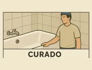 curado es el sexto paso del proceso de enlozado de bañeras en capital federal
